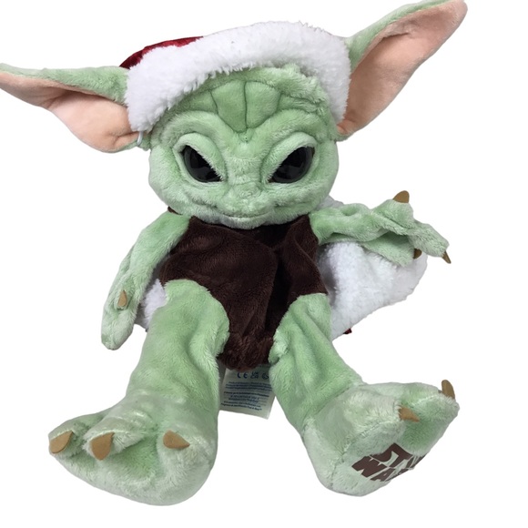 Build A Bear Mandalorian the Child Christmas Baby Yoda Grogu NEW WITH TAG - Picture 5 of 6